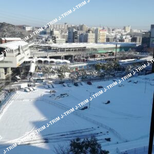 Town Snowing